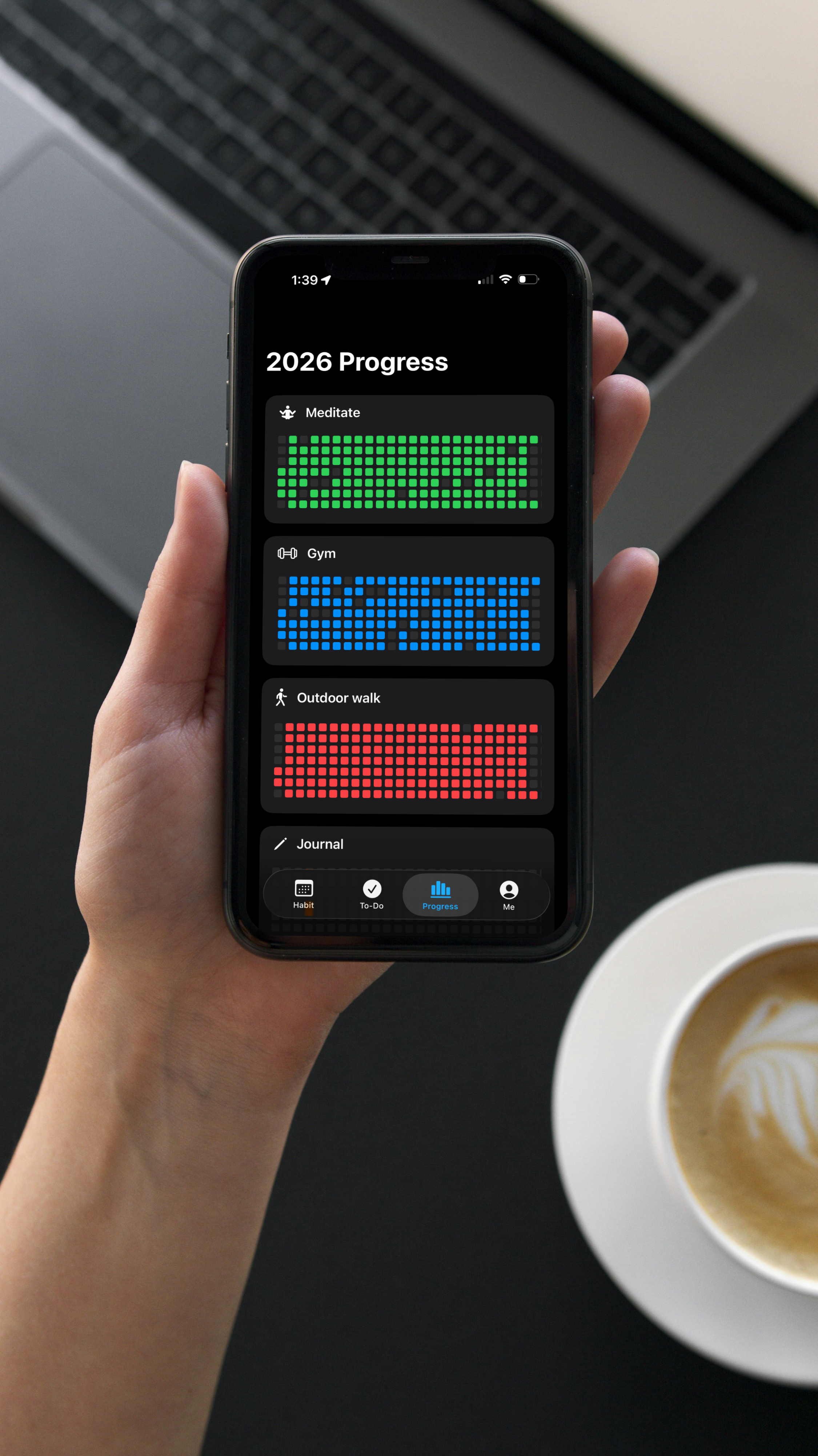 Habit Whale app preview